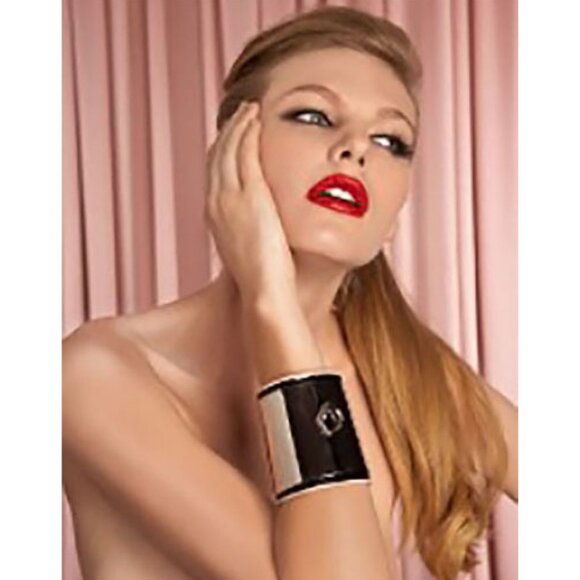Agent Provocateur NEHA Cuff NWT Gold & Black ULTRA RARE! [N1]